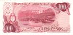 Argentina 297 banknote back