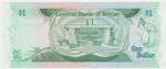 Belize 46c banknote back