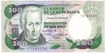 Colombia 429b banknote front