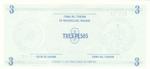 Cuba FX12 banknote back