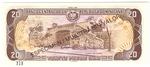 Dominican Republic 139s banknote back