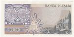 Italy 103c banknote back