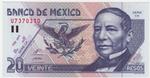 Mexico 106d banknote front