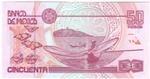 Mexico 117a banknote back
