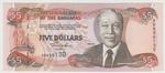 Bahamas 52a banknote front