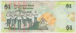 Bahamas 71 banknote back