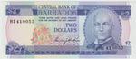 Barbados 30a banknote front
