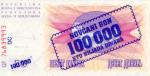 Bosnia & Herzegovina 34b banknote back
