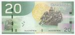 Canada 103h banknote back