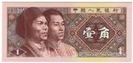 China, Peoples Republic of 881 banknote front