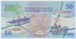 Cook Islands 10a banknote back