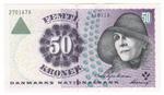Denmark 55c banknote front