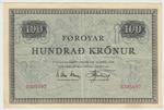 Faeroe Islands 13b/15 banknote front