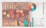 France 158a banknote back