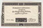 France A71 banknote front