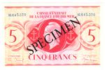 French Equatorial Africa 15s banknote front