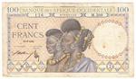 French West Africa 23 banknote front