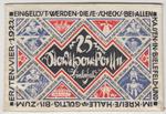 Germany Grab. 18c banknote back