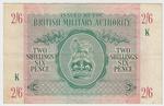 Great Britain M3 banknote front