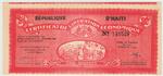 Haiti 502 banknote front