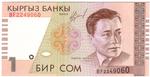 Kyrgyzstan 15 banknote front