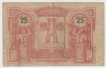 Luxembourg NL banknote back