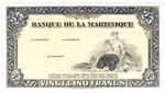 Martinique 17r banknote front