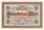 Memel 8 banknote front