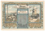 Memel 8 banknote back