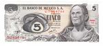 Mexico 62b banknote front