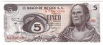 Mexico 62c banknote front