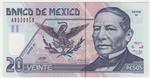 Mexico 116d banknote front