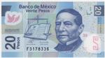 Mexico 122a banknote front