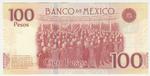 Mexico 130 banknote back