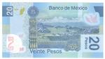 Mexico New (131) banknote back