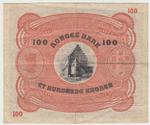 Norway 10c banknote back