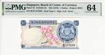 Singapore 1b banknote front