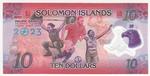 Solomon Islands New (39a) banknote back