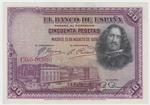 Spain 75b banknote front