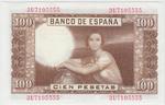 Spain 145a banknote back