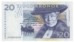 Sweden 61a banknote front