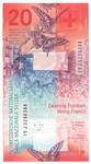 Switzerland 76 banknote back