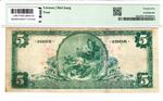 United States Fr593-9655 banknote back