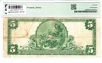 United States Fr.600 banknote back