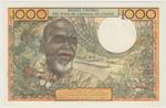 West African States 103Af banknote back